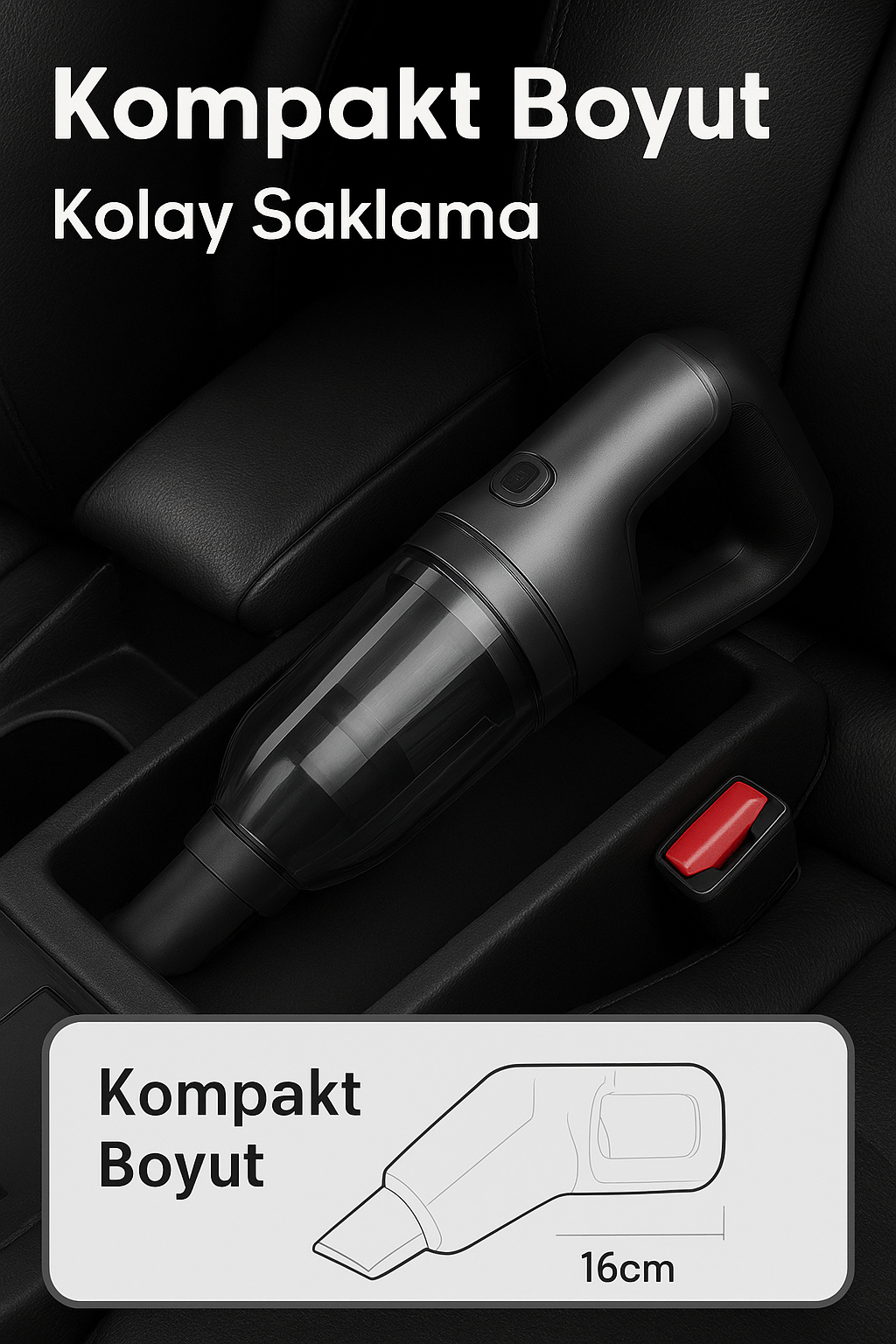 Car Clean Pro Araç İçi Süpürge