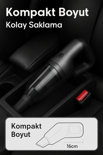 Car Clean Pro Araç İçi Süpürge